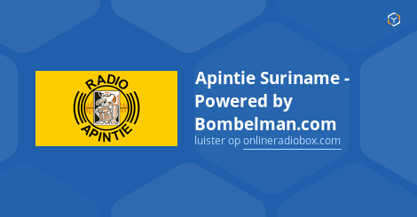 RADIO APINTIE SURINAME luisteren online | Online Radio Box