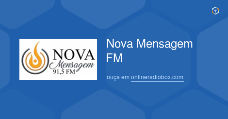 Nova Mensagem FM ao Vivo  MHz FM, Telêmaco Borba, Brasil | Online  Radio Box