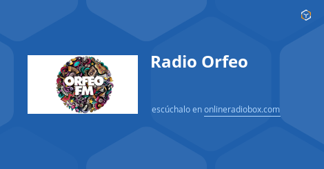 Radio Orfeo Listen Live 90 7 98 5 Mhz Fm Cordoba Argentina Online Radio Box