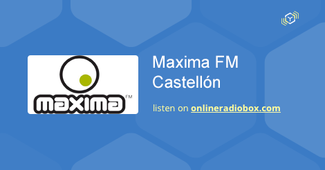 Registro Escrupuloso Vacilar Máxima FM online - Señal en directo - 95.7 MHz FM, Gandía, España | Online  Radio Box